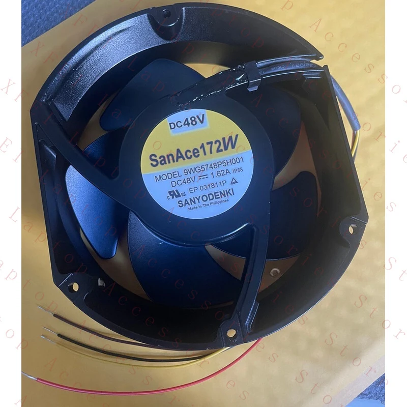 D  1pcs  FOR SanAce172W MODEL 9WG5748P5H001 DC 48V 1.62A Cooling Fan