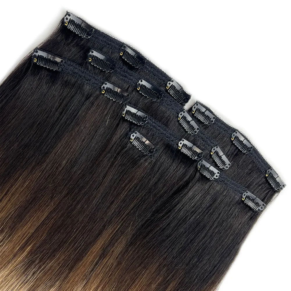 Kayla Lace Clip In Hair Extensions 80g-120g Invisible Hidden Clip Ins 100% Human Hair