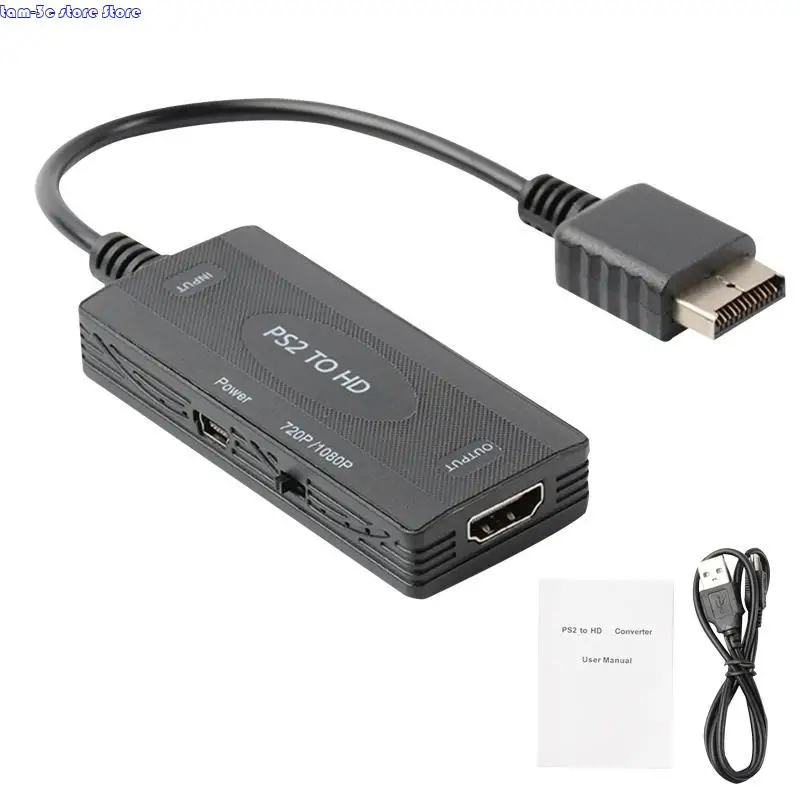 Adaptador convertidor video D0UA 480i/480p/576i con salida para compatible para todos para modo
