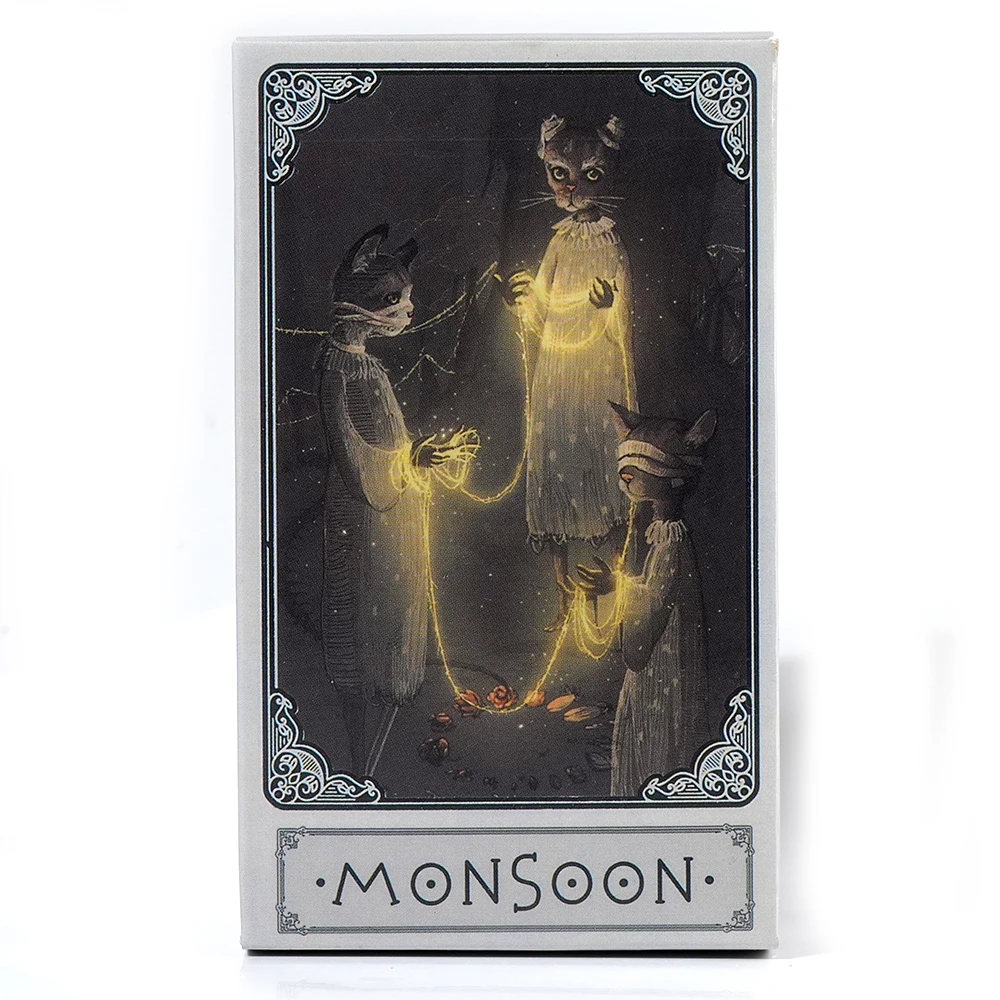 The Monsoon Tarot 78 Tarot Deck Original Tarot Cards For Beginners And Light Seer's Tarot Divination Tools The Rider Tarot Deck