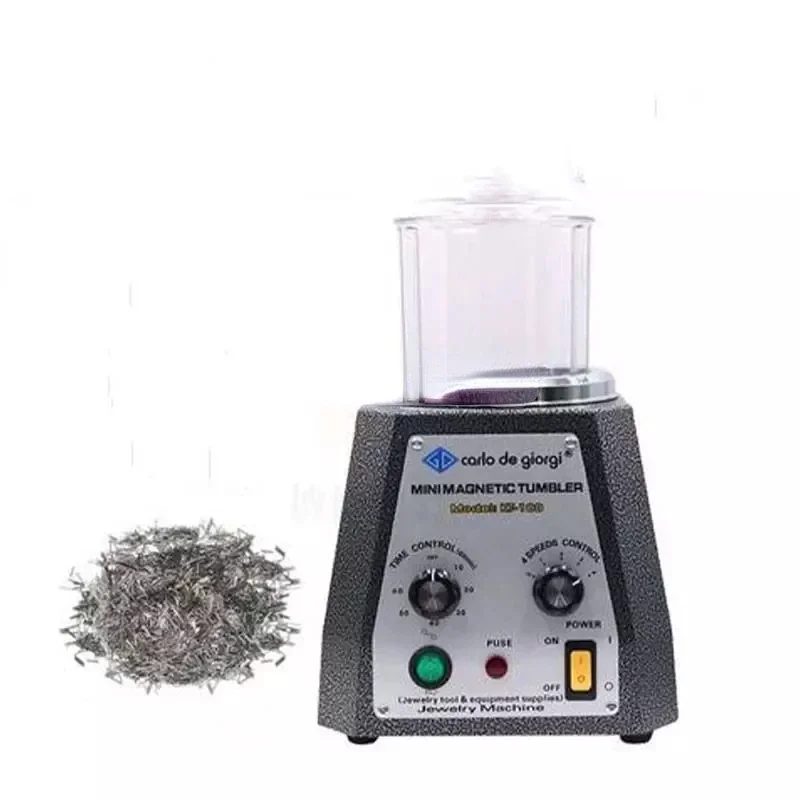 

Jewellery Making Machinery Tumbler Machine Jewelry Polishing Gold Silver Finish Magnetic Machine Rock Tumbler