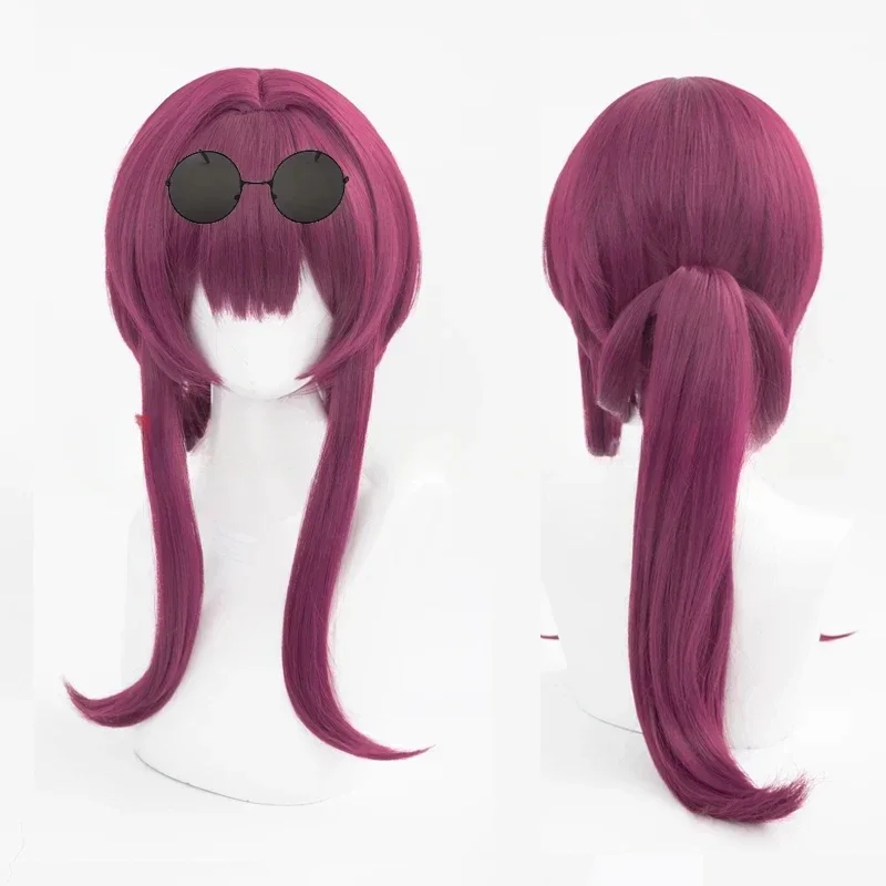 

Honkai Star Rail Game Kafka Cosplay Wig Rose Purple Heat Resistant Synthetic Cosplay Wigs Simulated Scalp Kafka Wigs Cosplay