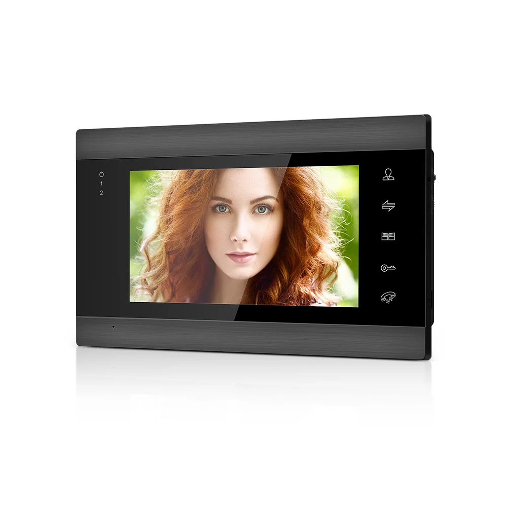 Видео portero Con Cable De 7-дюймовый Wi-Fi видеодомофон для виллы дома