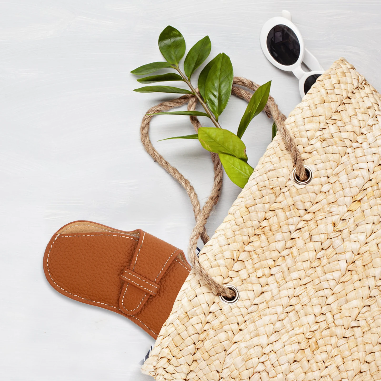 

Чехол для очков 17x7 5x1 см, мягкий защитный ящик из искусственной кожи, коробка для хранения очков, пылезащитный, устойчивый к царапинам, портативный контейнер для очков