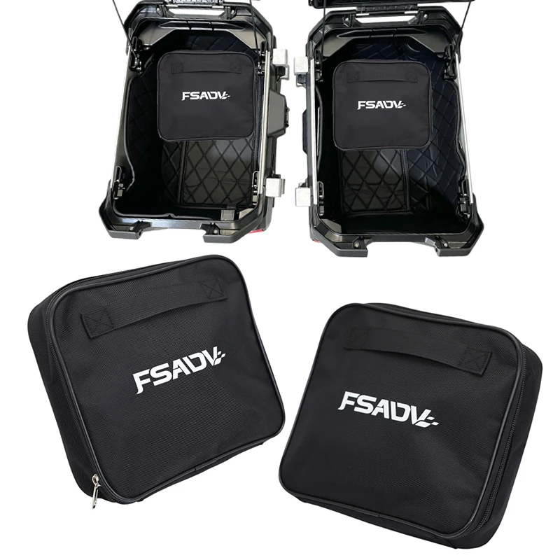 R1300GS ADV Tool Bag Suitcase Inner Pocket Side Case Tool Bag Aluminum Panniers For BMW R1300GS Adventure R1300GSA 2025 2026