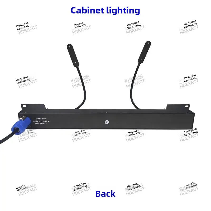 Cabinet lighting 1U, stage lighting, audio amplifier lighting equipment accessories