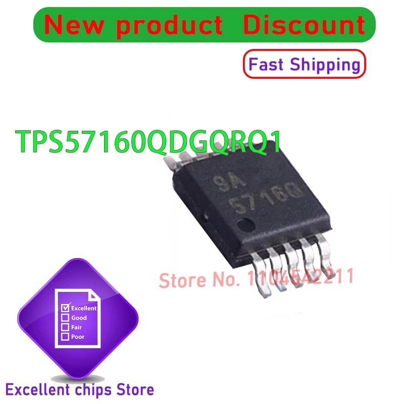 TPS57160QDGQRQ1 5PCS~10PCS/LOT  TPS57160Q TPS57160 5716Q MSOP-10