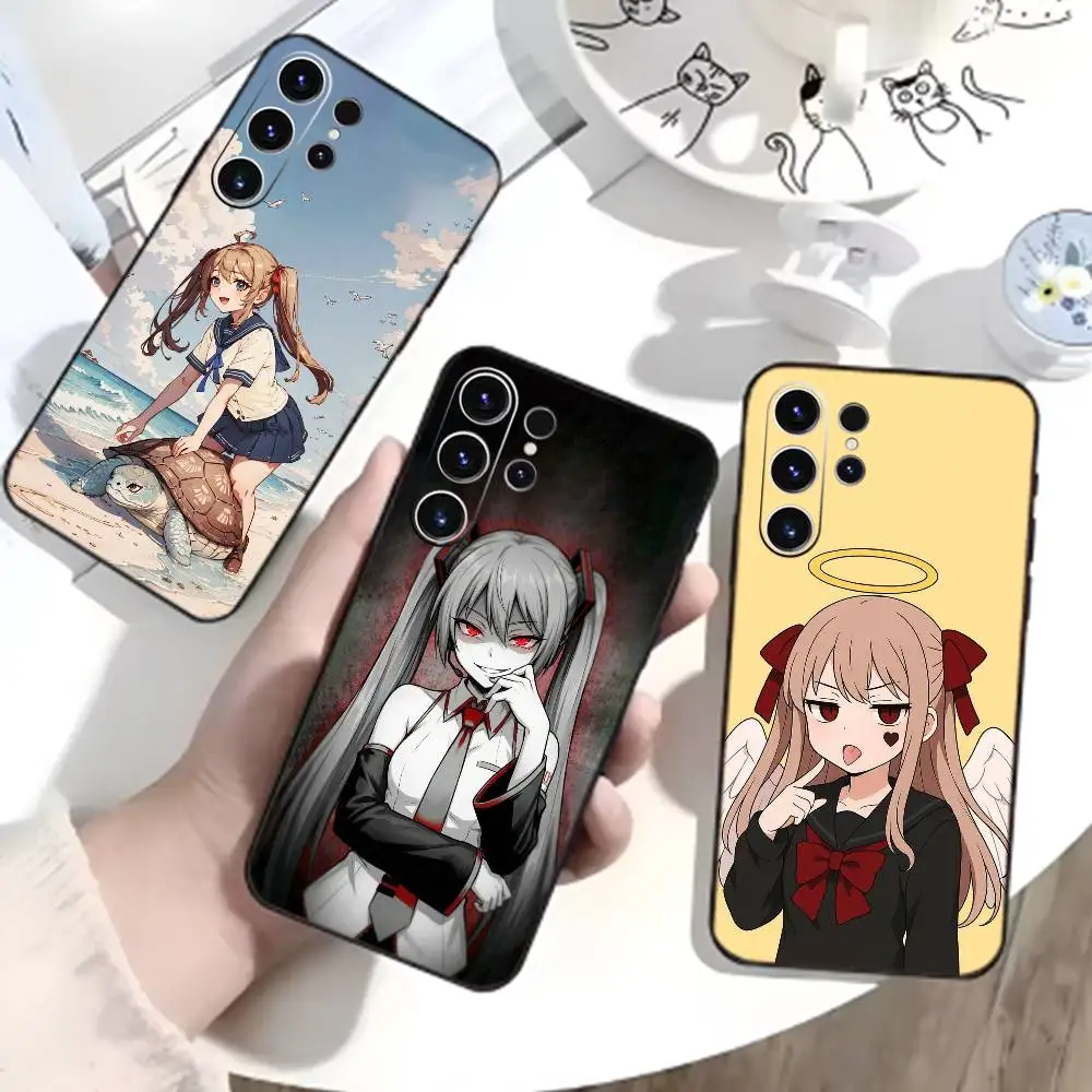 E-Evil Neuro Phone Case For Samsung S26,S25,S24,S23,S22,S21,S20,S30,Ultra,Plus,Fe,Note,5G Black Cover