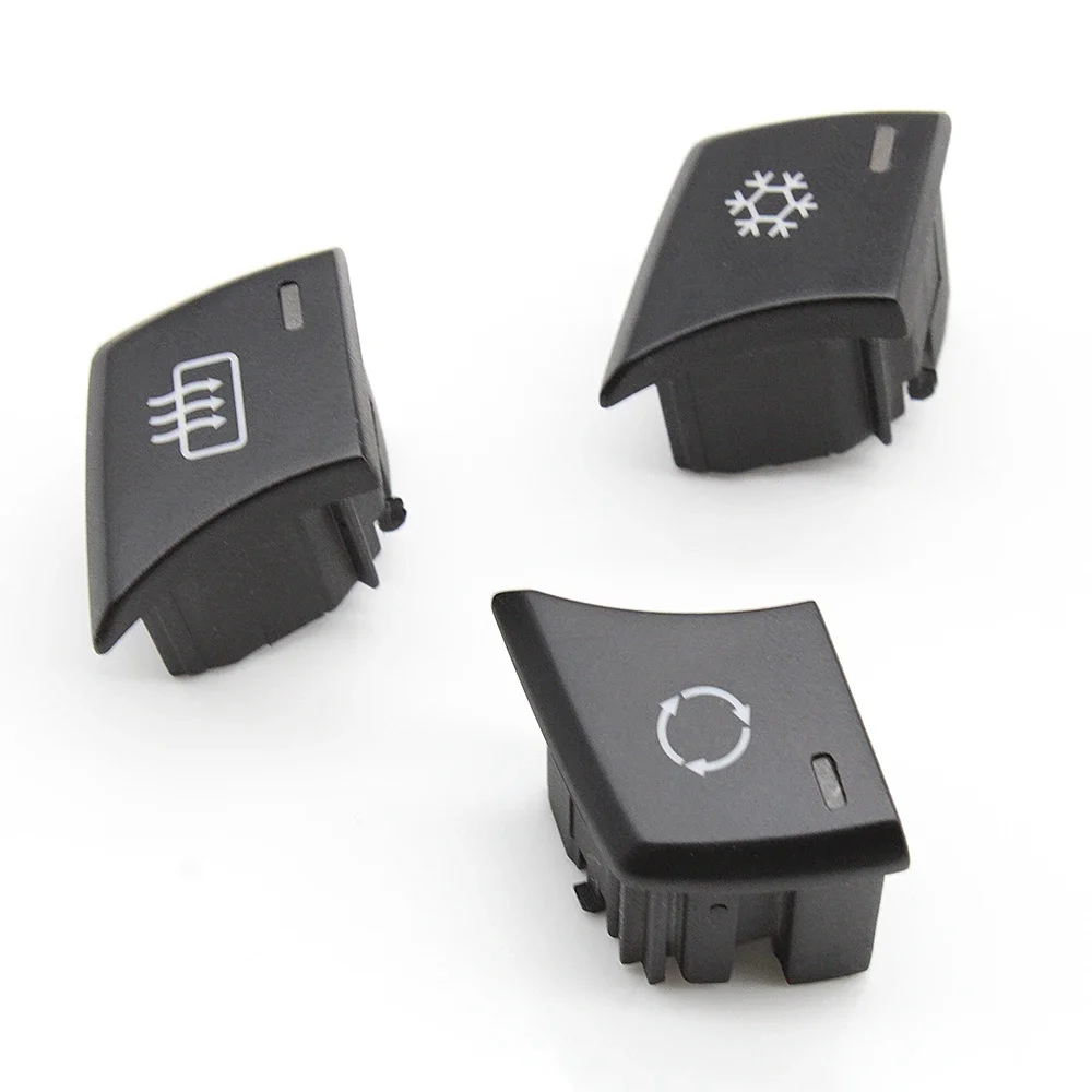 Car Dashbord Manual Air Conditioner Ac Button Switches Cover Replacement For BMW 1 3 X1 E81 E82 E87 E88 E90 E91 E92 E93 E84