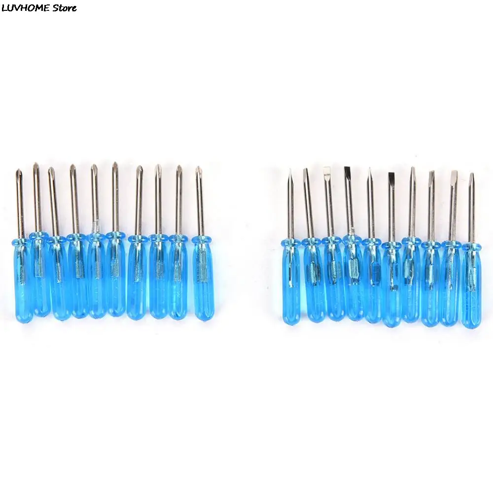 7/10Pcs/Set 2mm Phillips Slotted Screwdrivers Portable Screw Driver Repair Tools Hand Tool Sets Top Quality