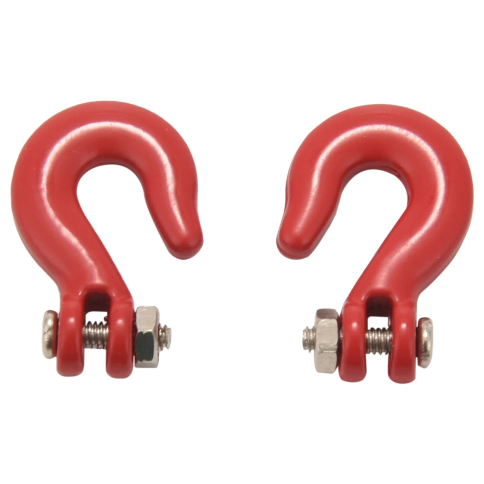 T84C-3X 1: 10 accesorios trepador de control remoto cuerda de alambre de remolque de Metal con ganchos para coche RC 1/10 D90 Axial SCX10 camión RC Coche