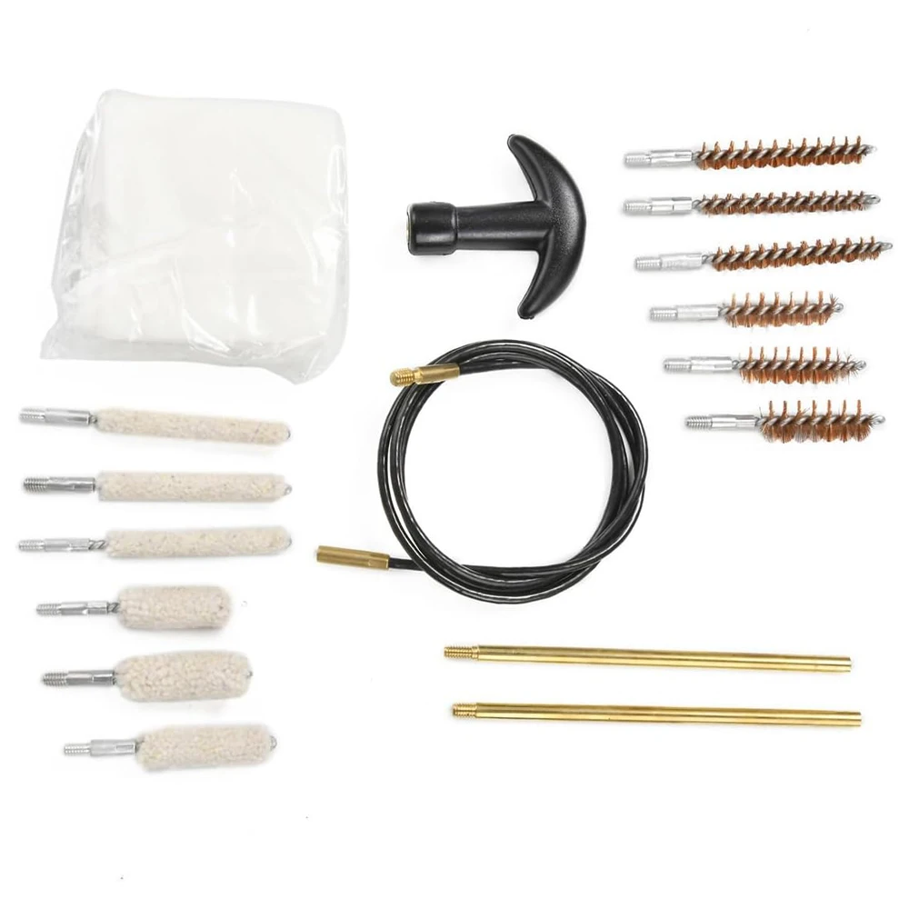 Kit de limpieza táctica de armas de fuego con cepillos y accesorios - imagen 2