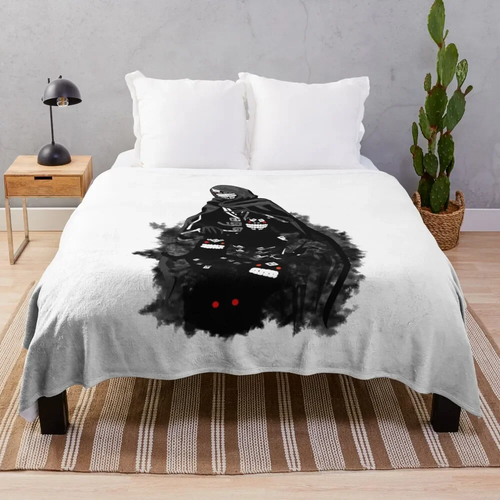 Black Spirit, your best companion Throw Blanket Modern Design Soft Blanket for Home Decor