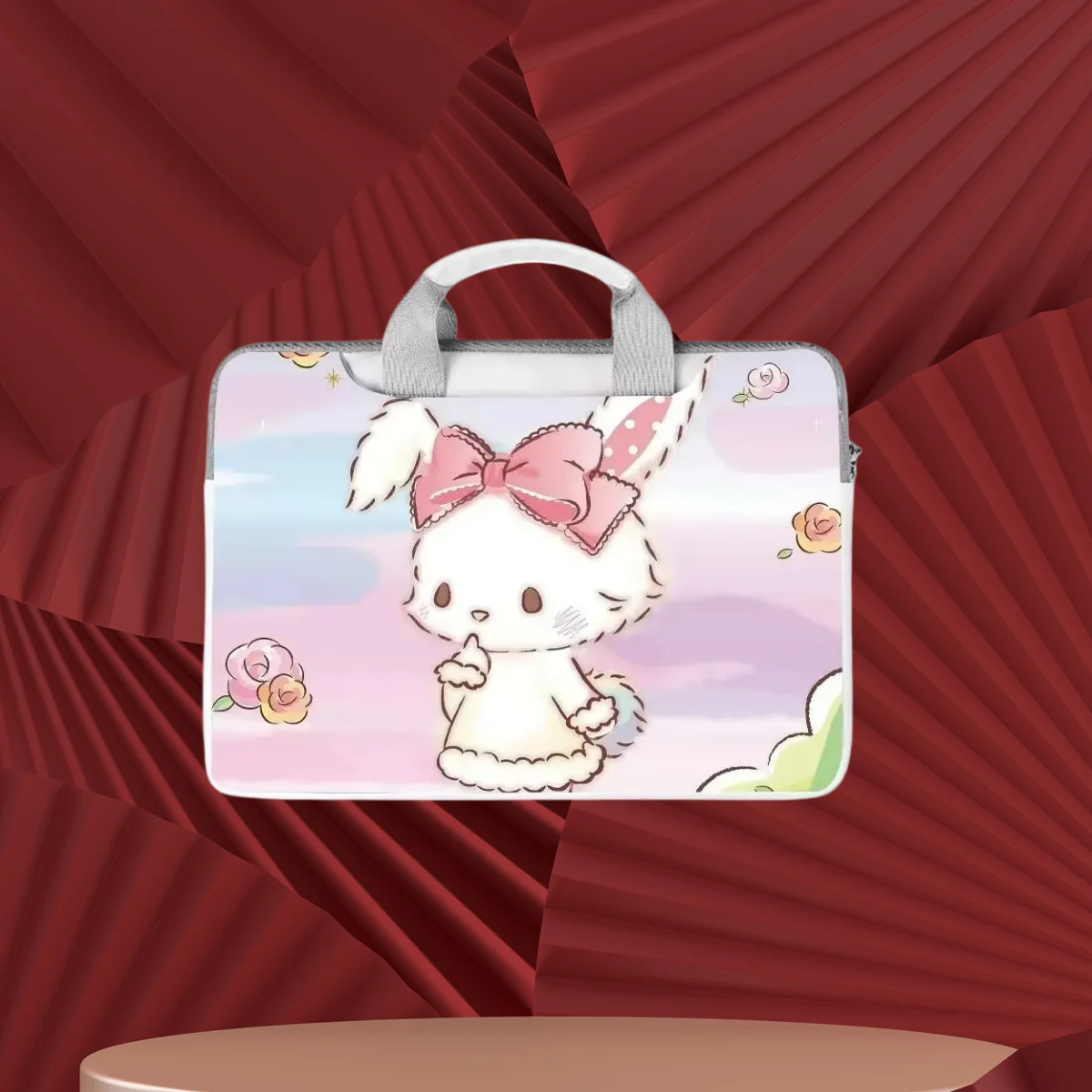

Сумка для ноутбука Hello Kitty Kurome 12, 13, 13.3, 14, 15, 15.6, 16 дюймов, чехол для MacBook, сумка-портфель для хранения, праздничный подарок