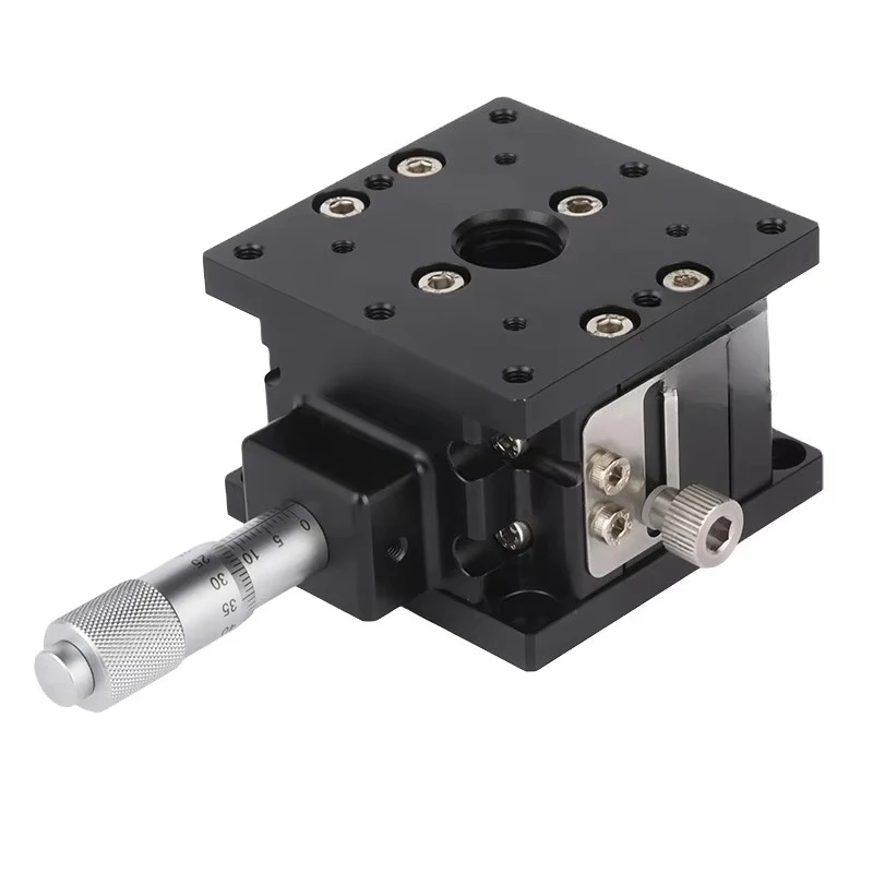 

Translation stage Single axis aluminum lifting table Displacement platform Manual stage