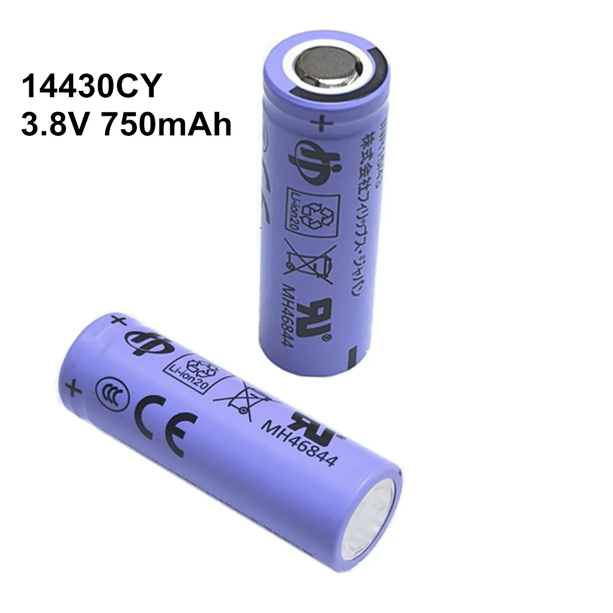 14430 Lithium Battery 3.8V 750mAh Rechargeable Batteries 14430CY Li-ion for Philips ETC Razor Electric Hair Cutter Sprayer