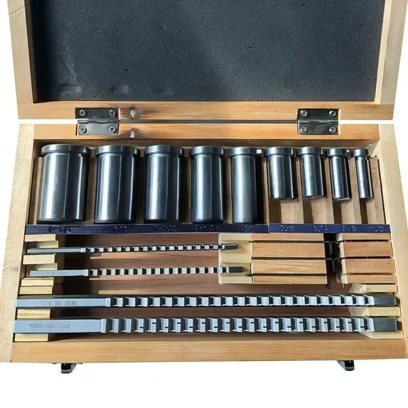 12-28 Cutting Broach Brand new 18pcs HSS Metric Keyway Broach Set 4/5/6/8mm Broaches