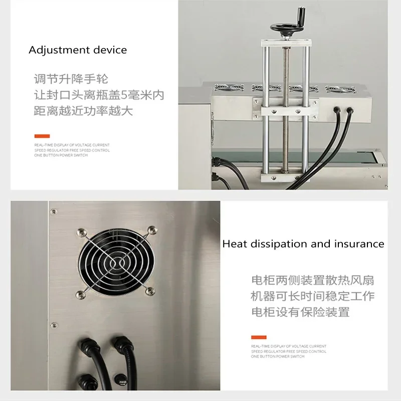 

Continuous Electromagnetic Induction Aluminum Foil Sealing Machine for Bottle Sealing Film Industrial Packaging Equipment