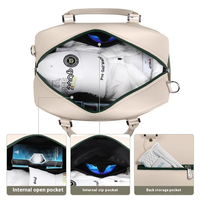 PGM Golf Bag Women's Clothing Bag Women's Lightweight Crossbody Travel Clothing Bag Waterproof Bag Handbag YWB049
