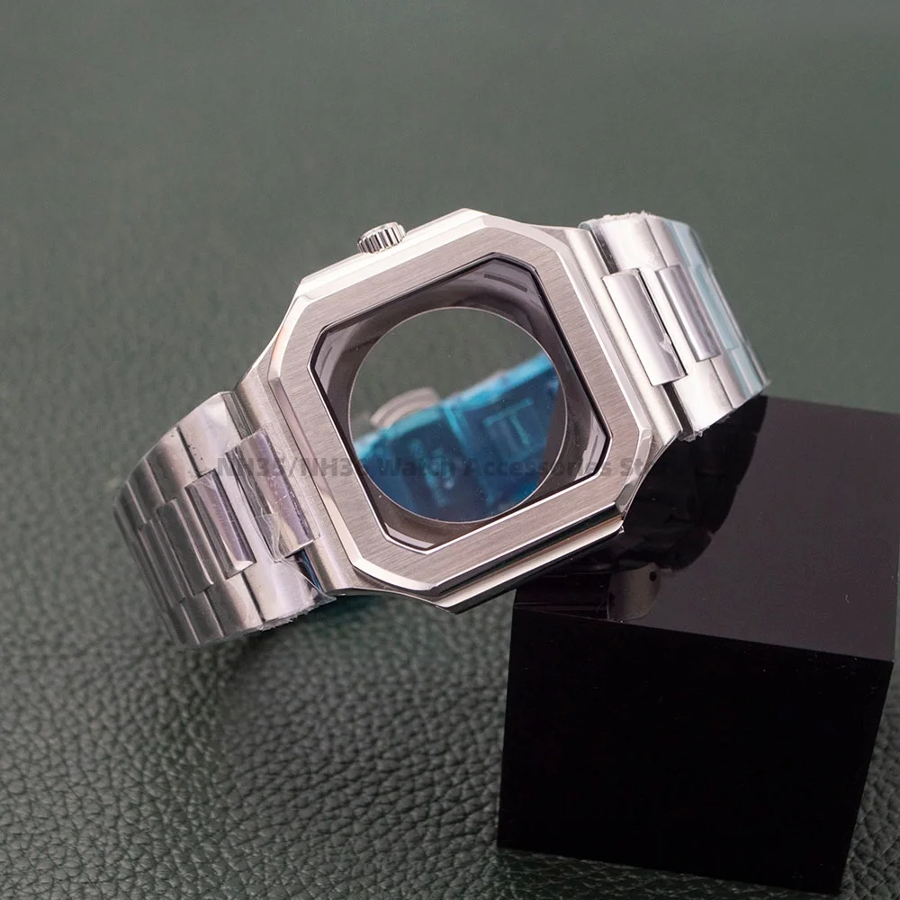 40mm-stainless-steel-square-watch-case-sapphire-glass-for-nautilus-mod-kit-strap-fits-nh35-nh36-nh38-29mm-dial-parts