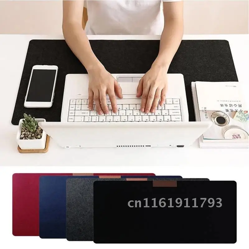 Desk Mat Table Keyboard Big Mouse Pad Felt Laptop Cushion Office Computer Non-slip anti-static Mat Gamer Mousepad 600*300mm