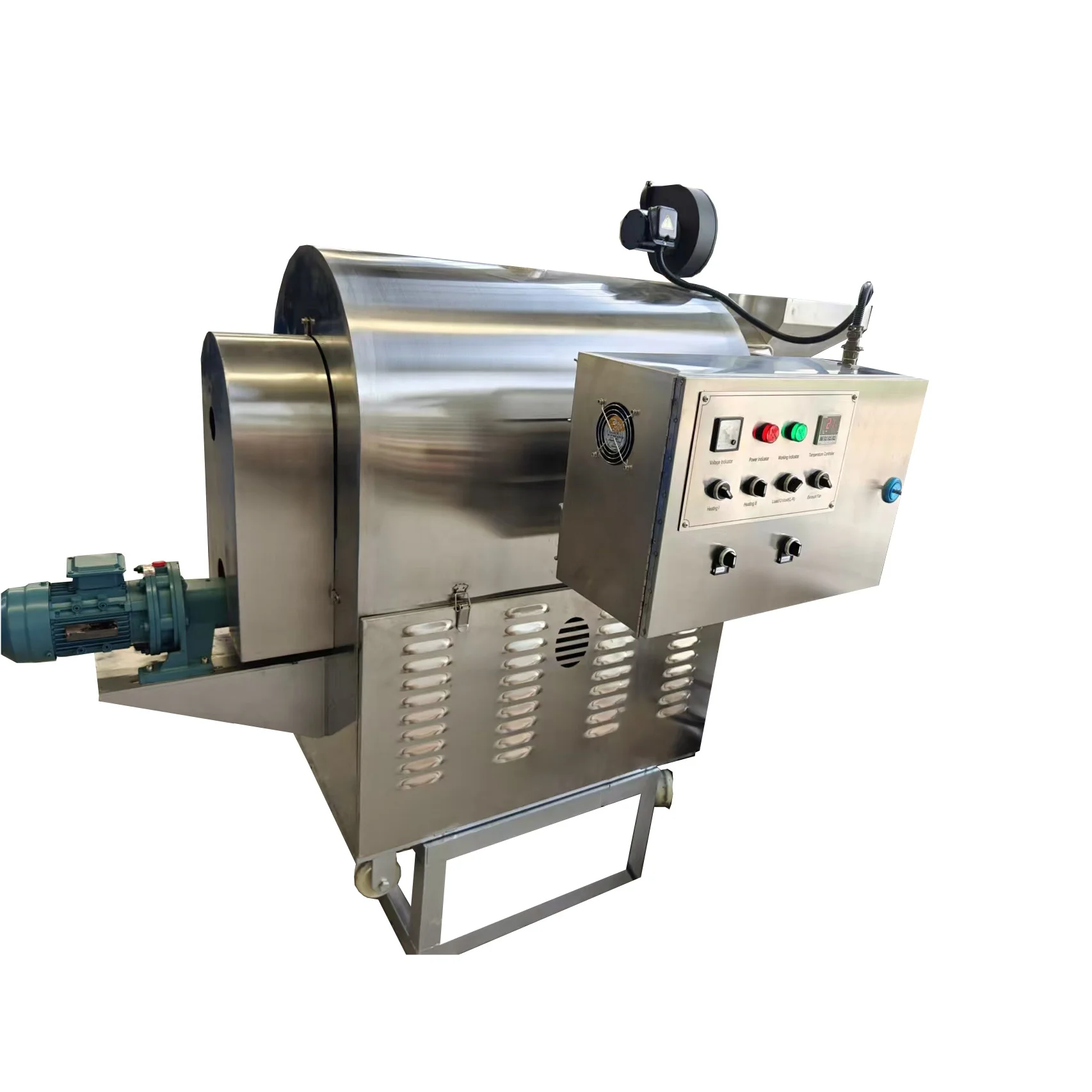 30kg Automatic Cacao Processing Equipment Cocoa Bean Roasting Machine for Cocoa Bean Making