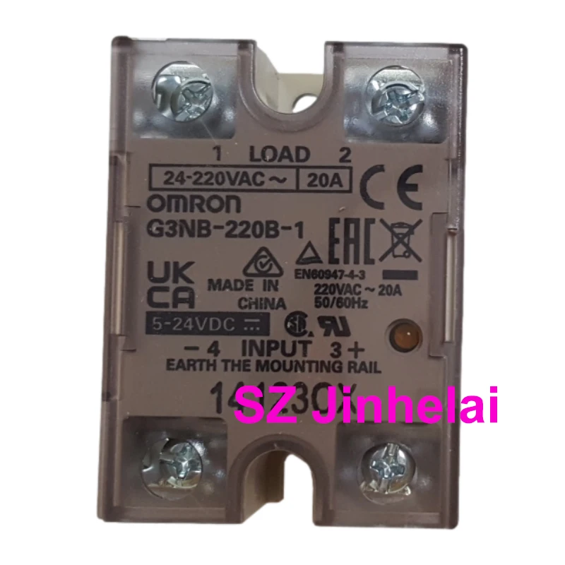 Omron G3NB-205B-1 G3NB-210B-1 G3NB-220B-1 G3NB-225B-1 Authentic Original SSR 5-24VDC Solid state relay 5A 10A 20A 25A