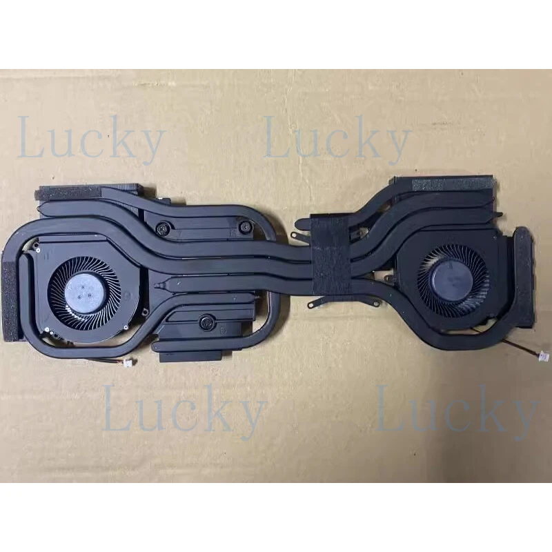 

f New CPU GPU Heatsink with Fan For MSI Raider GE68 Vector GP68HX Laptop N509 N510