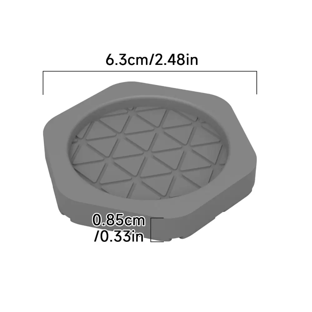 4/8 قطعة مكافحة زلة غسالة مكافحة الاهتزاز قدم وسادة المخمدات الصامتة زيادة غسالة وسادة للقدم امتصاص الصدمات #4
