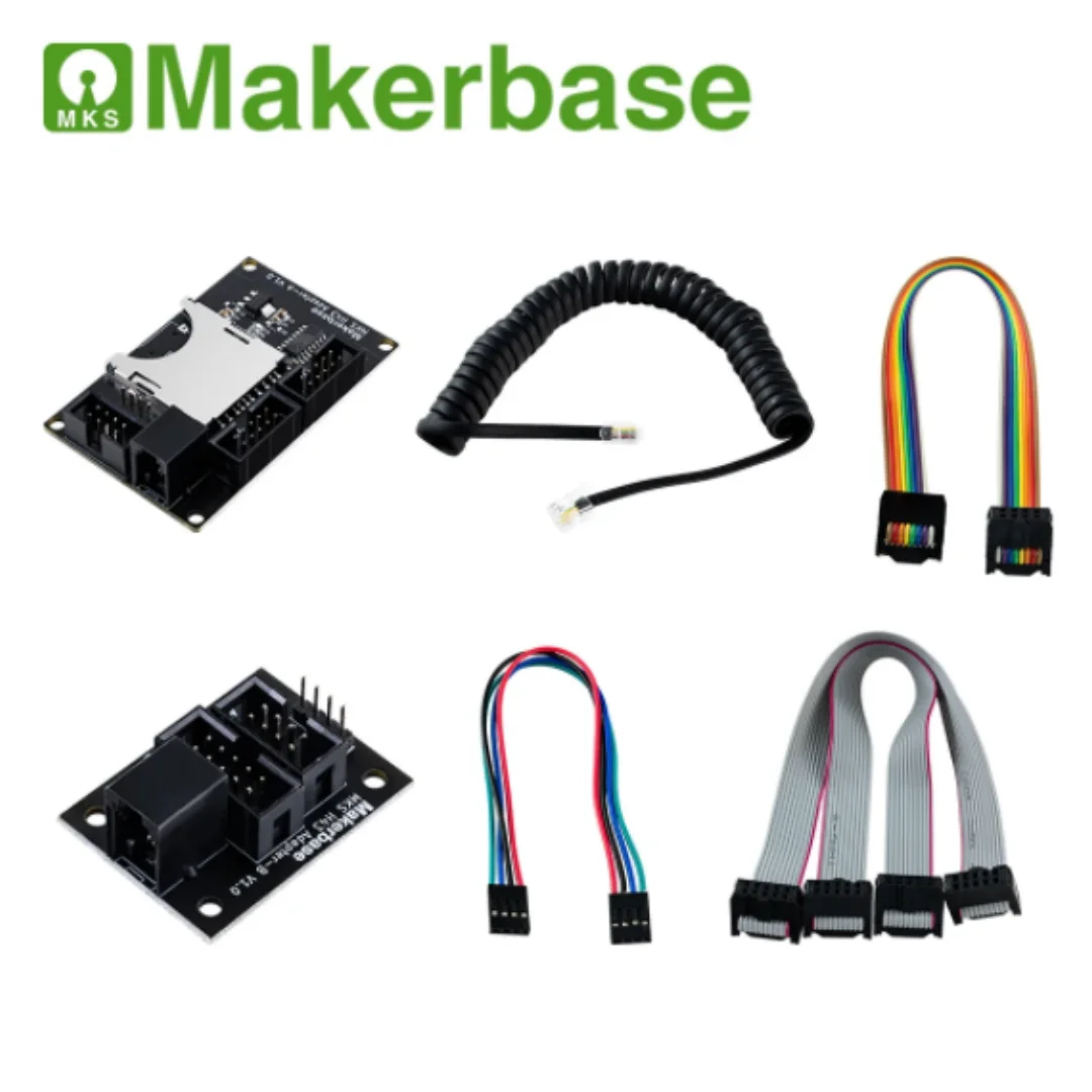 Imagem -05 - Makerbase-mks H43 V1.0 Smart Display Controller Peças de Impressora 3d 4.3 Ips Lcd 800x480 hd Capacidade Touch Screen para Marlin2.x