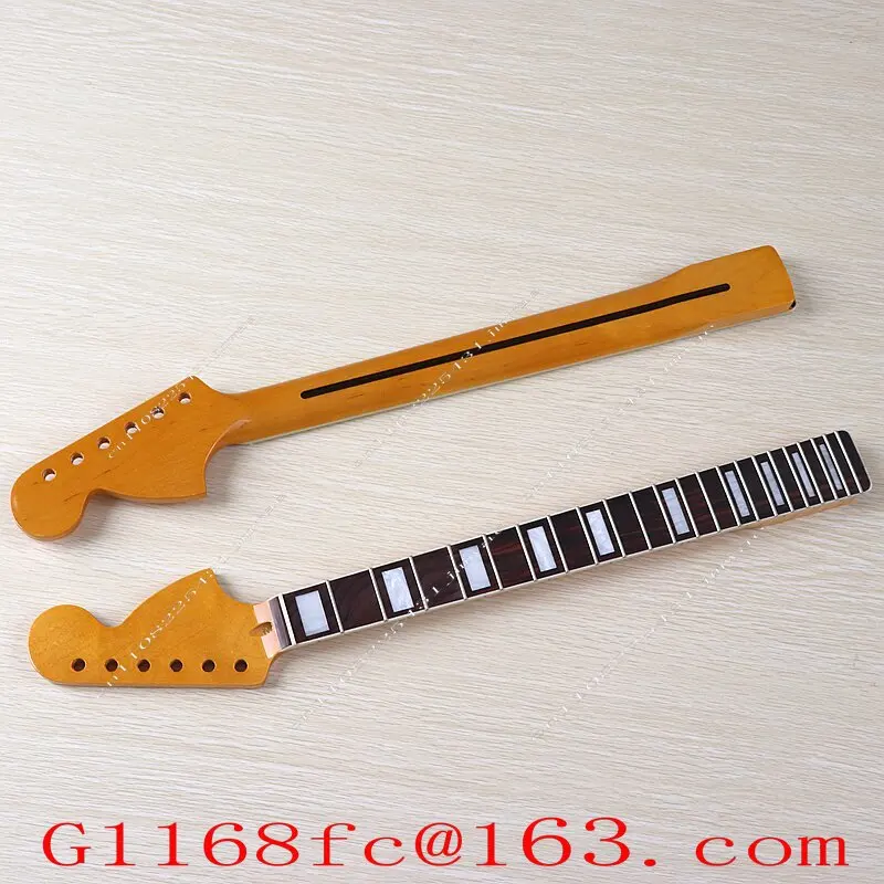 Electric Guitar ST6 String Neck Hemming Bright Light Handle 22 Frets Guitar Handle Musical Instrument Modification Accessories