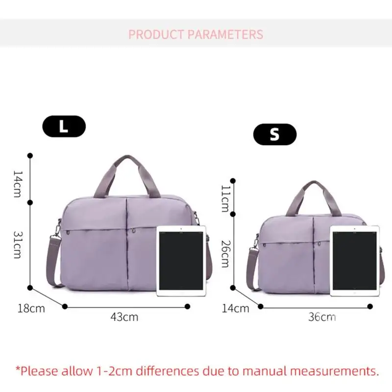 Travel Handbag Large Capacity Trolley Case Handbag Short XA45CC Backpack Sports Bag Weekend Distance Luggage Storage Expansion