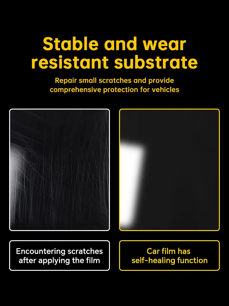 High-Definition transparante TPU autolak beschermfolie krasbestendig zelfherstellende vinylrolverpakking voor auto's