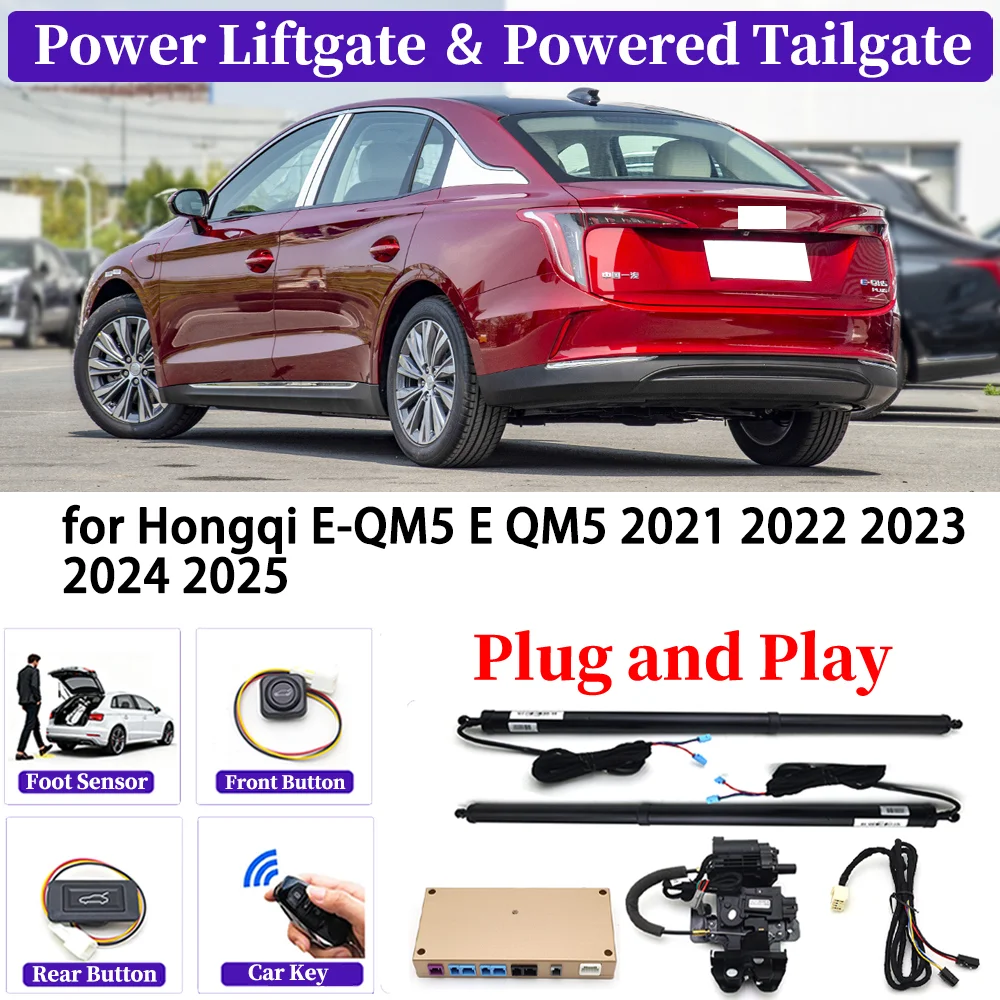 

for Hongqi E-QM5 E QM5 2021 2022 2023 2024 2025 OEM Upgrade Car Automatic Power Liftgate Kit Smart Auto Electric Tailgate System