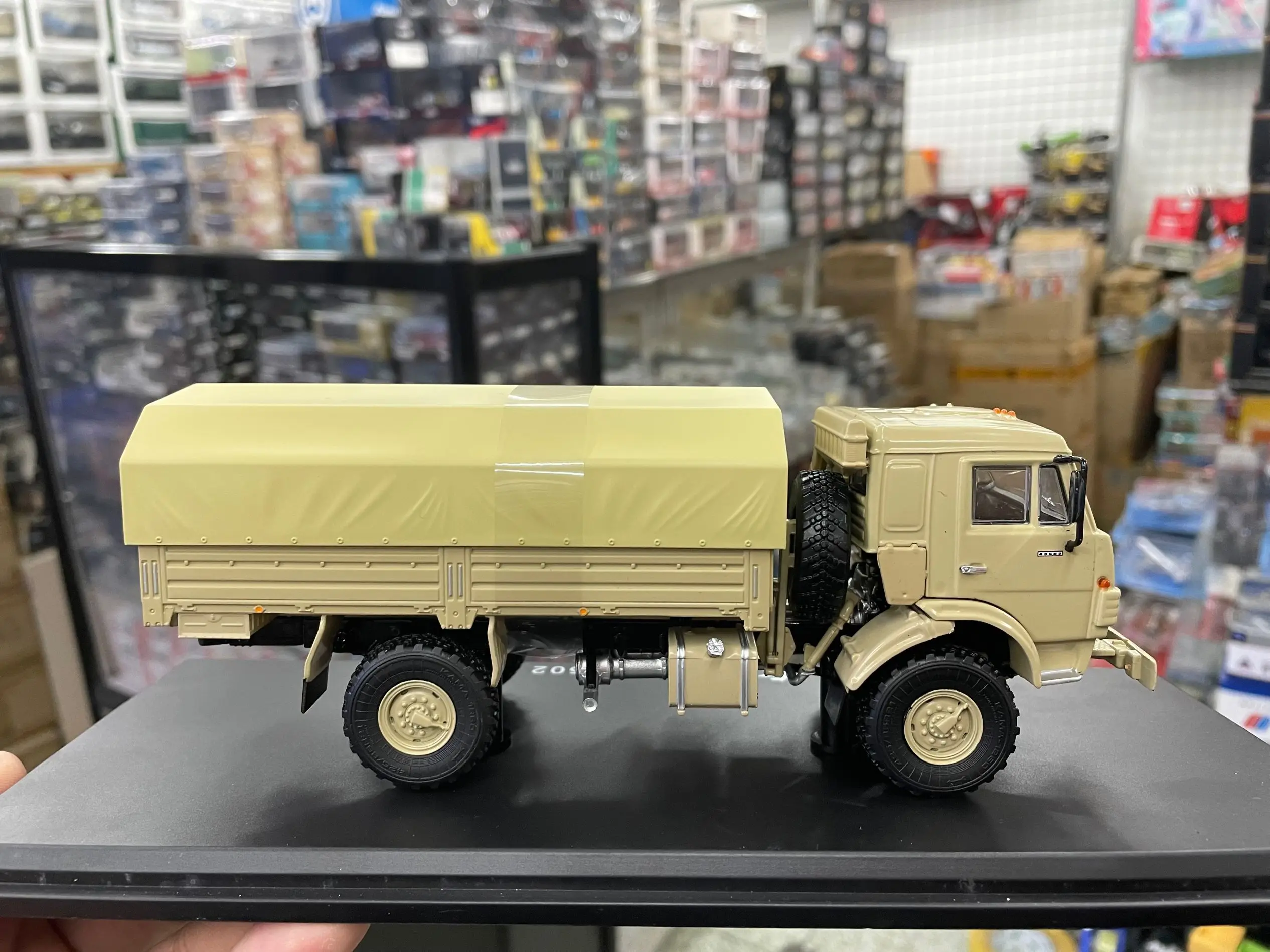 Kamaz Models Kama3-43502 Military Trailer Truck Model 1/43 Scale DieCast New Box