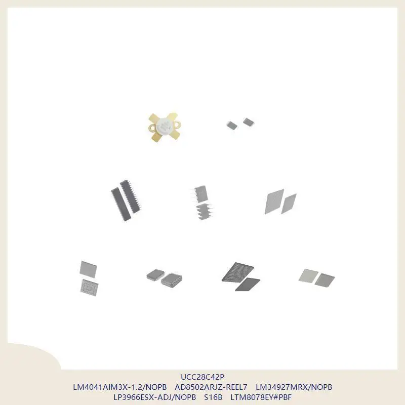 

UCC28C42P LM4041AIM3X-1.2/NOPB AD8502ARJZ-REEL7 LM34927MRX/NOPB LP3966ESX-ADJ/NOPB S16B LTM8078EY#PBF
