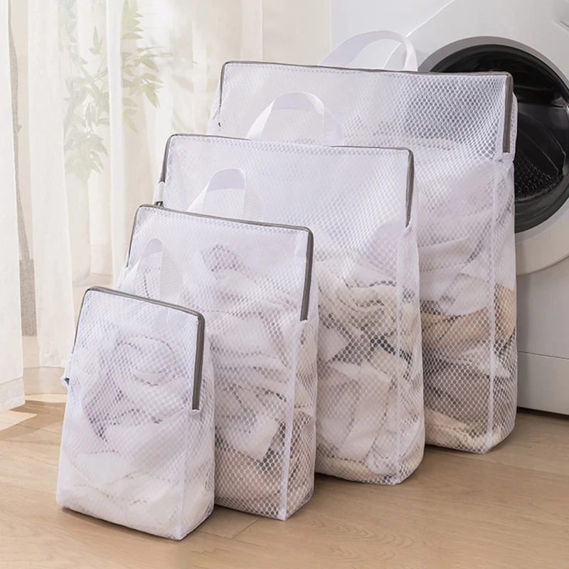 Laundry Bag WithDrawable Mesh Bag Washing Machine Filter Mesh Bag Anti Deformation Laundry Bag