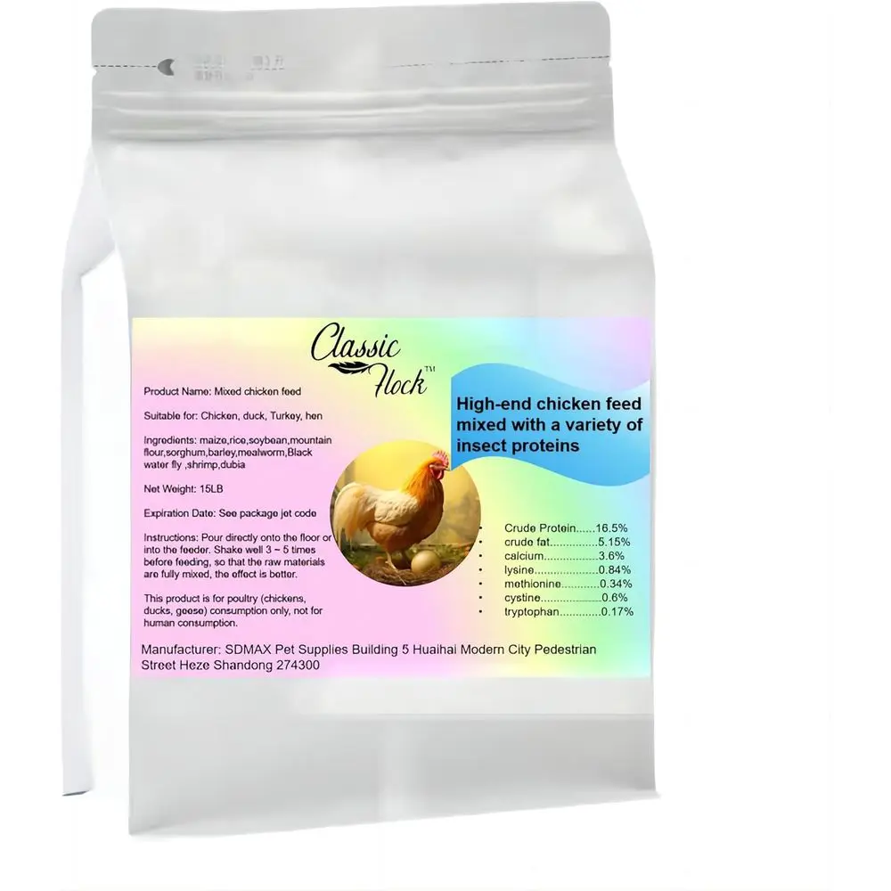 

Специальный корм для курицы 15 фунтов для здоровья и улучшения производства яиц — смешанный корм для курицы