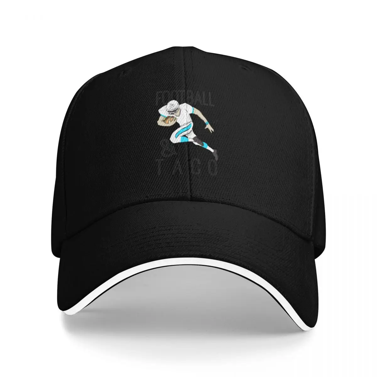 

Football and taco Baseball Cap Male hat |-F-| Golf Hat Man beach hat Boy Women's