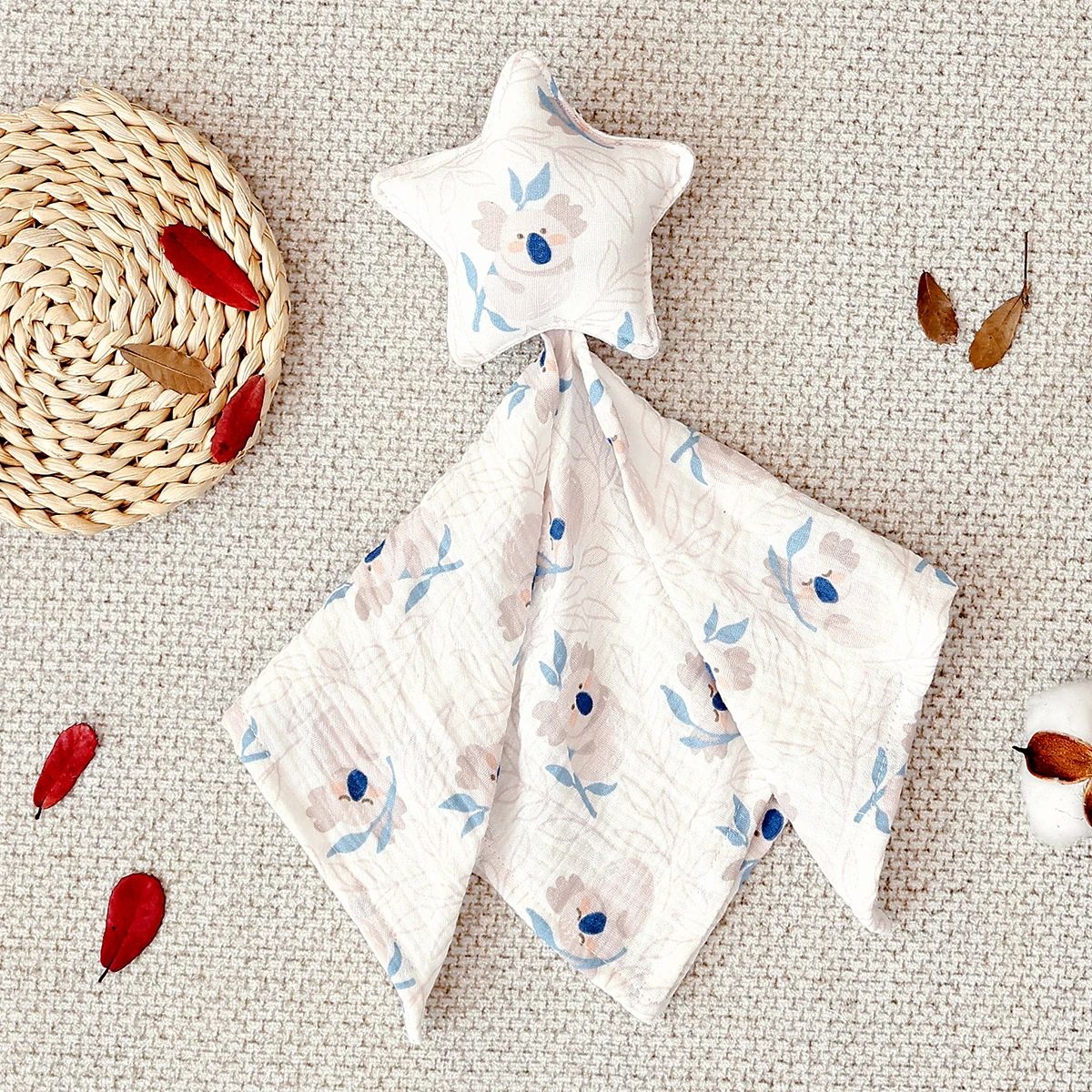 

Милая кукла-кошка, детское хлопковое муслиновое одеяло, удобное полотенце для сна для младенцев и детей