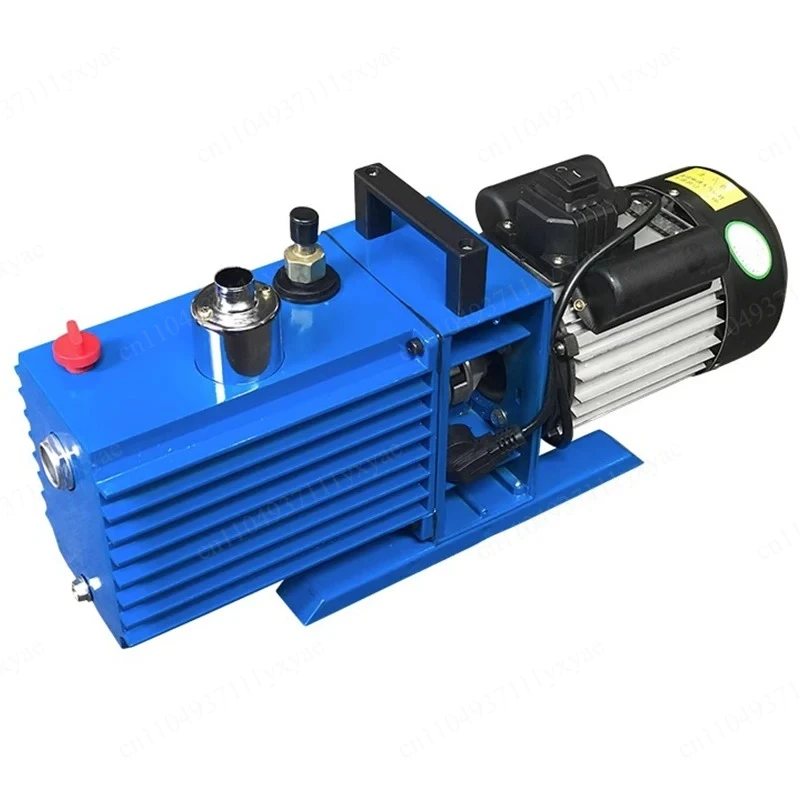 2XZ-2 rotary vane two-stage vacuum pump 2L/S small suction pump laboratory suction vacuum machine 220V