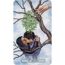 12*7cm Yuletide Tarot 78 Pcs Cards Hope, Warmth, and Tarot Cheer for The Most Wonderful Time of Year