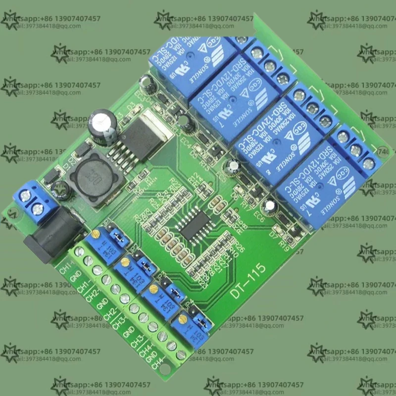 

【 4-канальный модуль сравнения напряжения 】 Модуль сравнения напряжения lm339 lm393