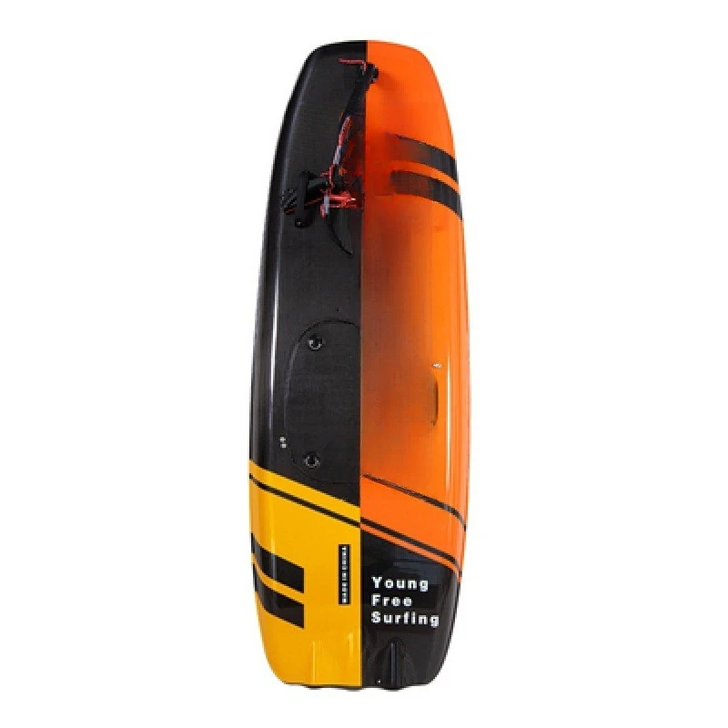 Pure Carbon Fiber Power Surfboard Competitive Water Skiing Board Water Rafting Motorboat Crossing River Boat Oil