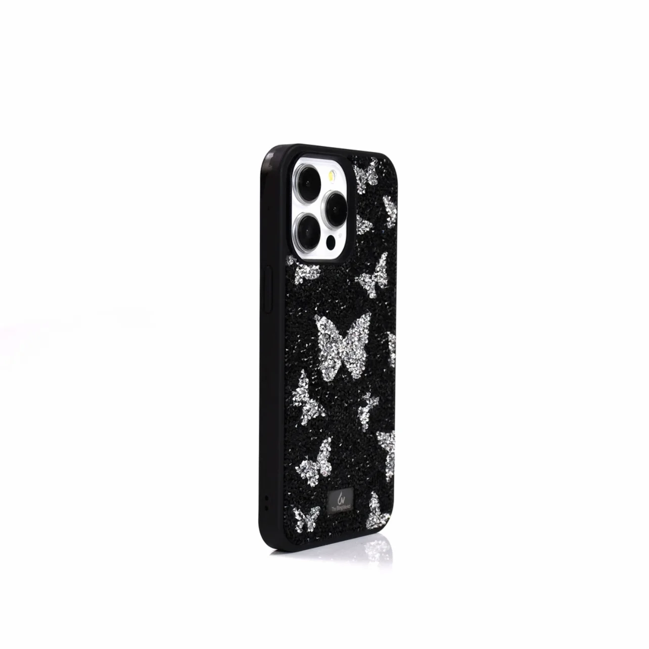 Sparkling Full Of Diamonds Butterfly Phone Case For Apple16promax Iphone 15 14plus 13 12 11 Luxury Cute Female Bling Phone Case