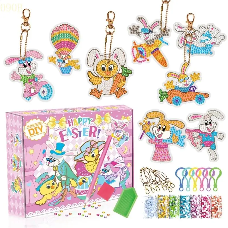 

090b DIY Cartoon Cartoon Cabbit Coolchain Украшение для подвески Kid Girl Charm