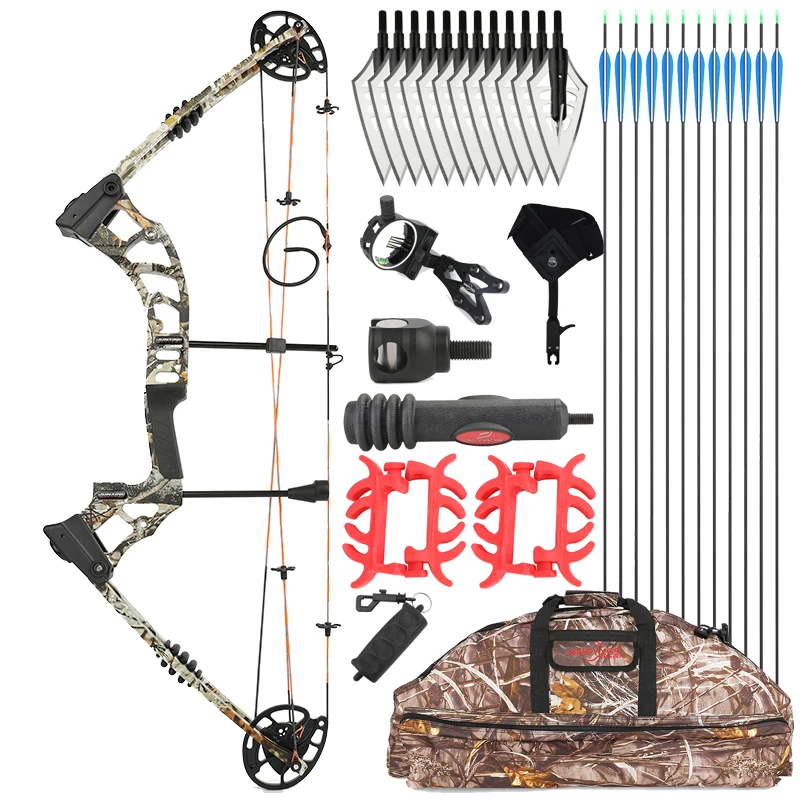 Archery M121A Draw Weight 0-70# Adjustable Compound Bow For Outdoor Hunting Shooting Bow