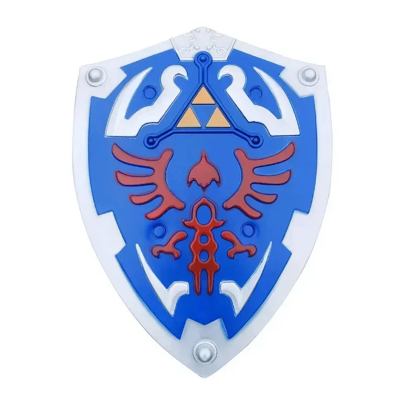ليو 2025 لعبة Zeldas Hylian الدعائم الأسلحة كبيرة الحجم بو درع للأطفال لعب الكبار هالوين تأثيري الدعامة/ ★ ★ ★   كك.