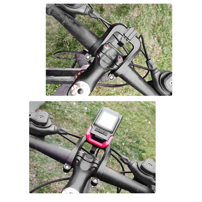 Bicycle Light Holder Mount Bike Headlight Extension Bracket Stand MTB Headlight Handlebar Central Mount