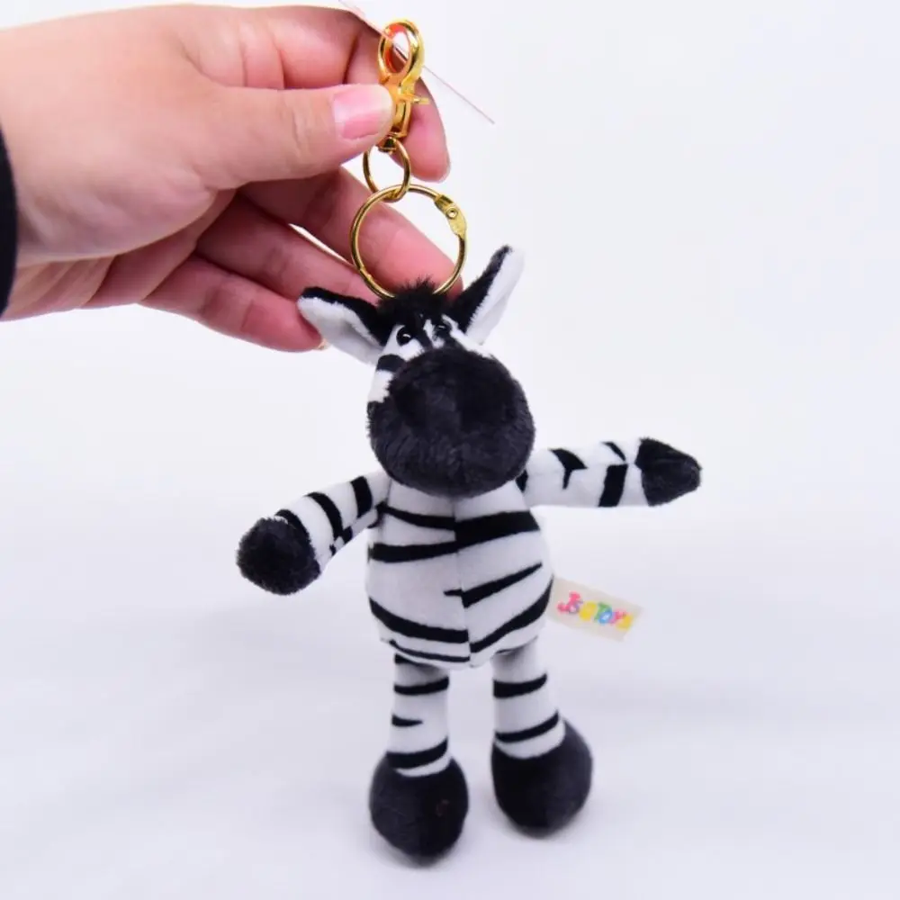 

Stuffed Animal Animal Keychain Wolf Hippopotamus Jungle Brother Forest Animal Pendant Tiger Giraffe Cute Cartoon